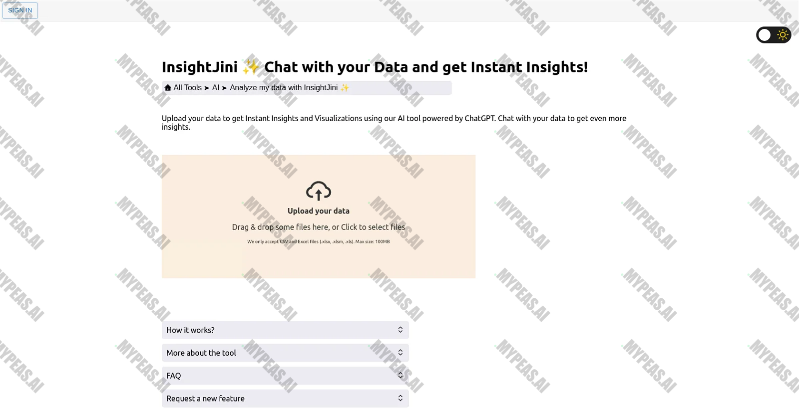 InsightJini screenshot