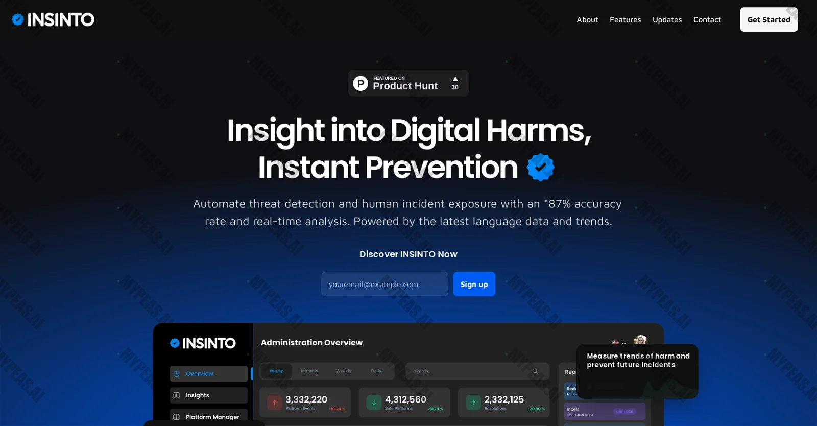 INSINTO screenshot