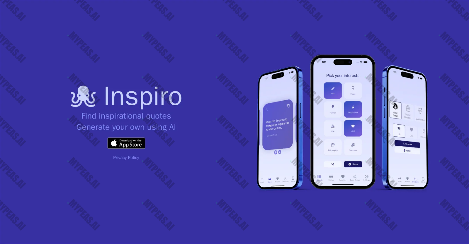 Inspiro screenshot