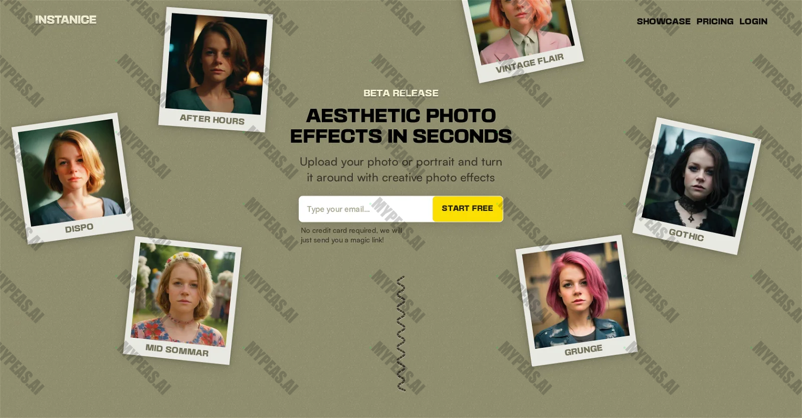 Instanice screenshot