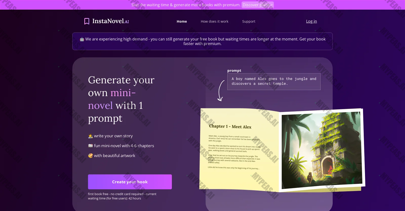 InstaNovel screenshot
