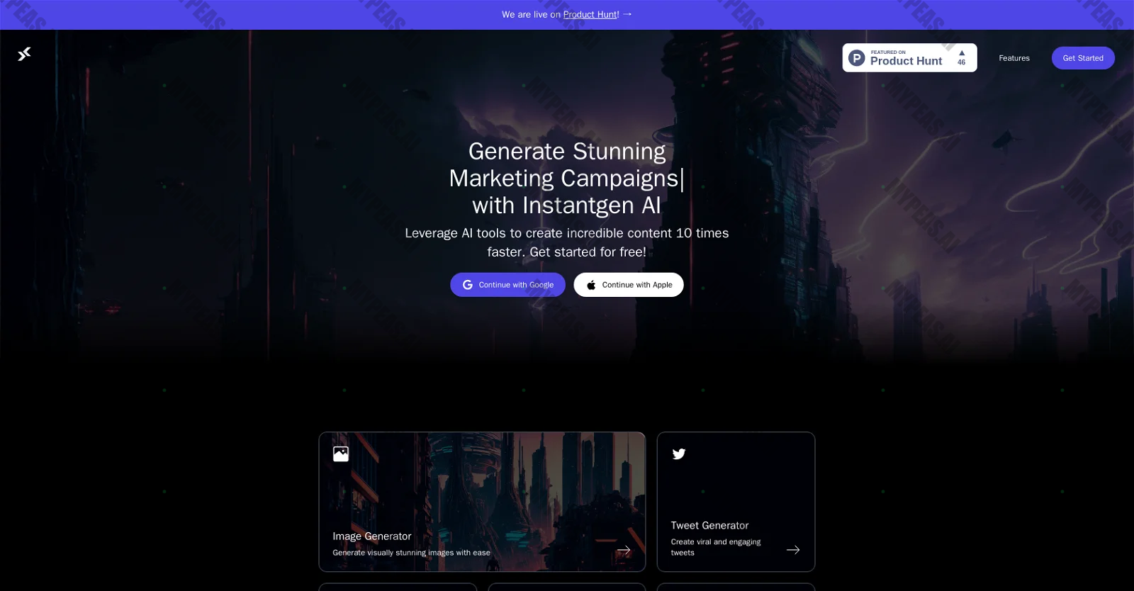 Instantgen screenshot