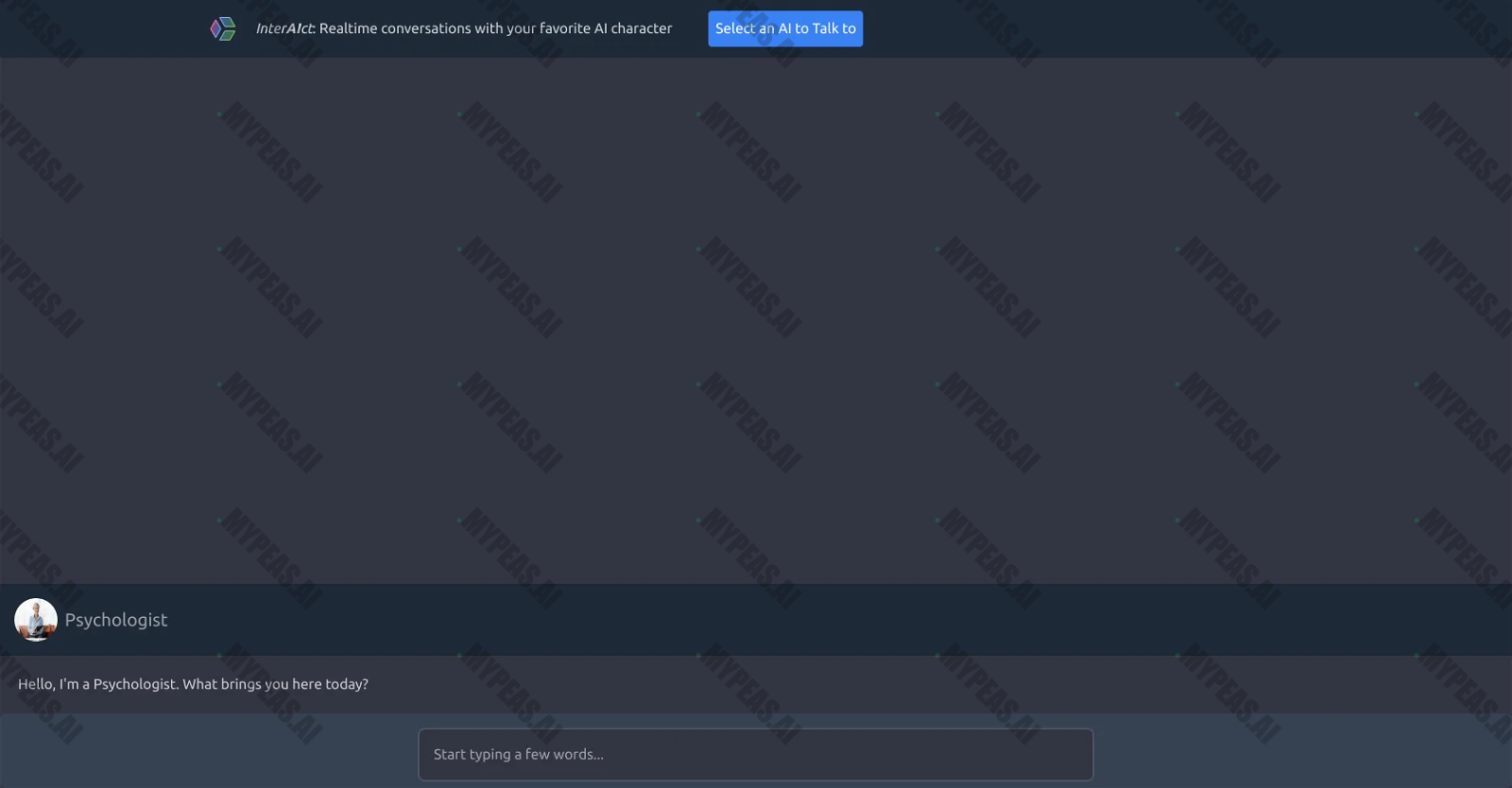 InterAIct screenshot