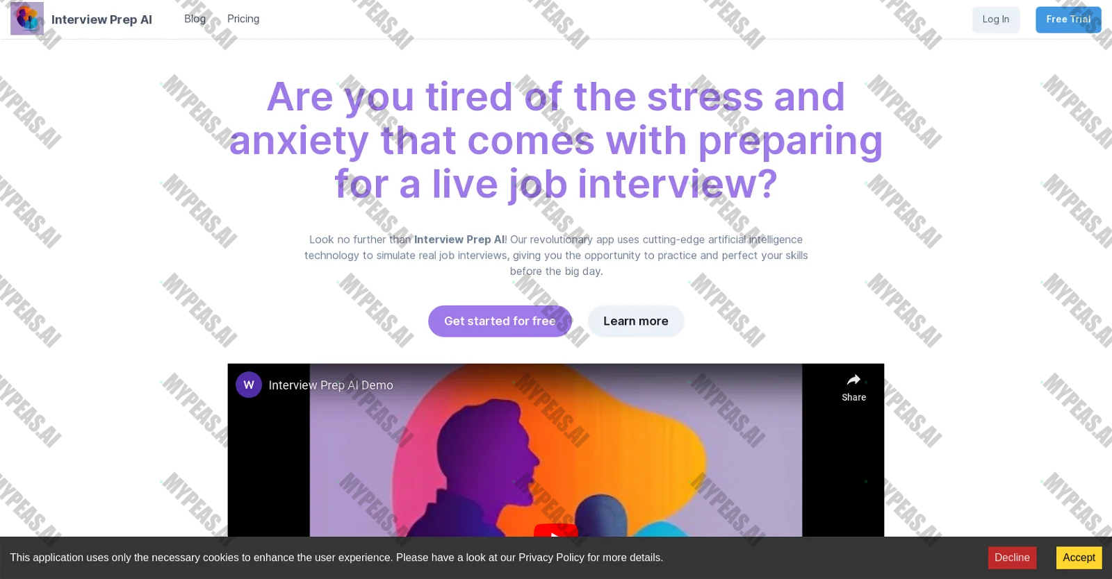 Interview Prep AI screenshot