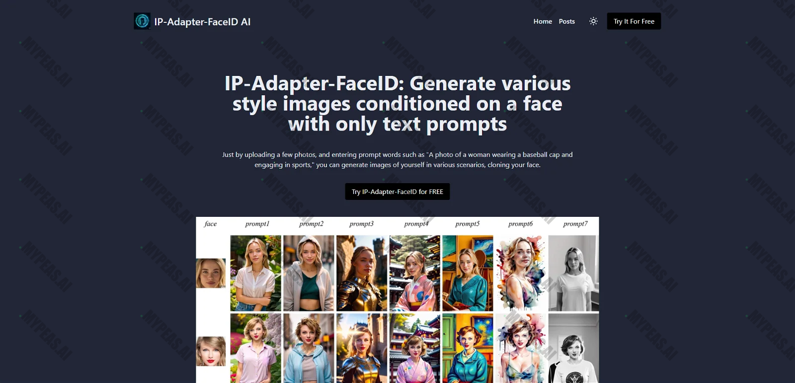 IP Adapter FaceID screenshot