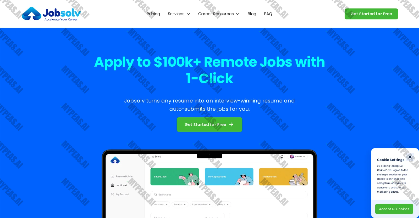 Jobsolv screenshot