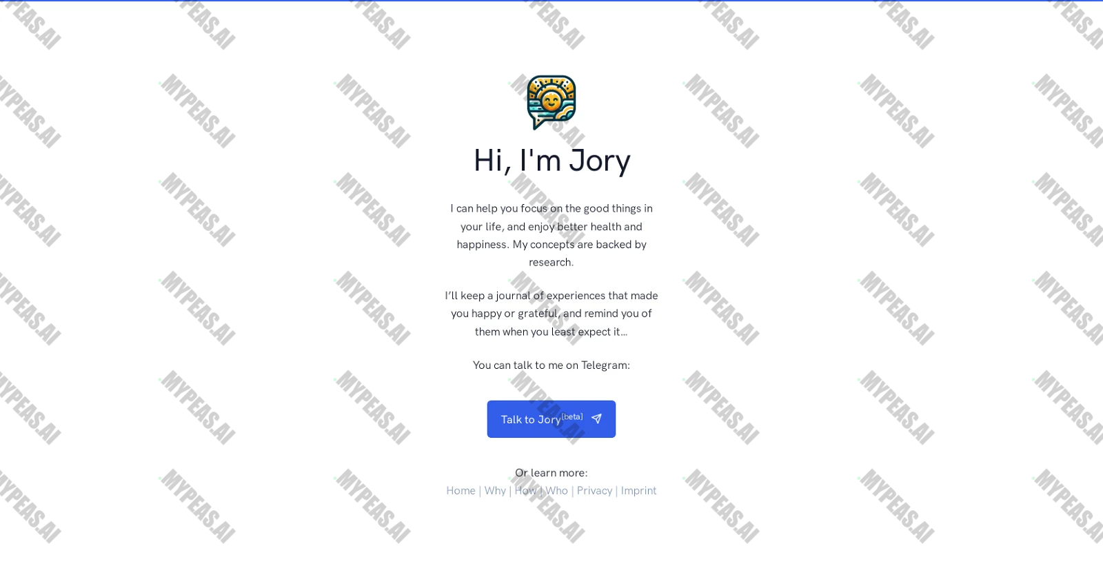 Jory Chat screenshot