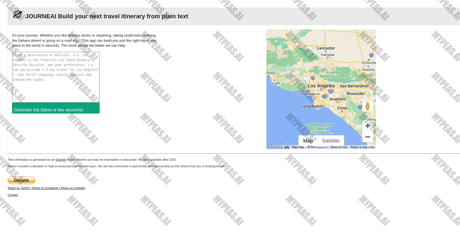 Journeai screenshot