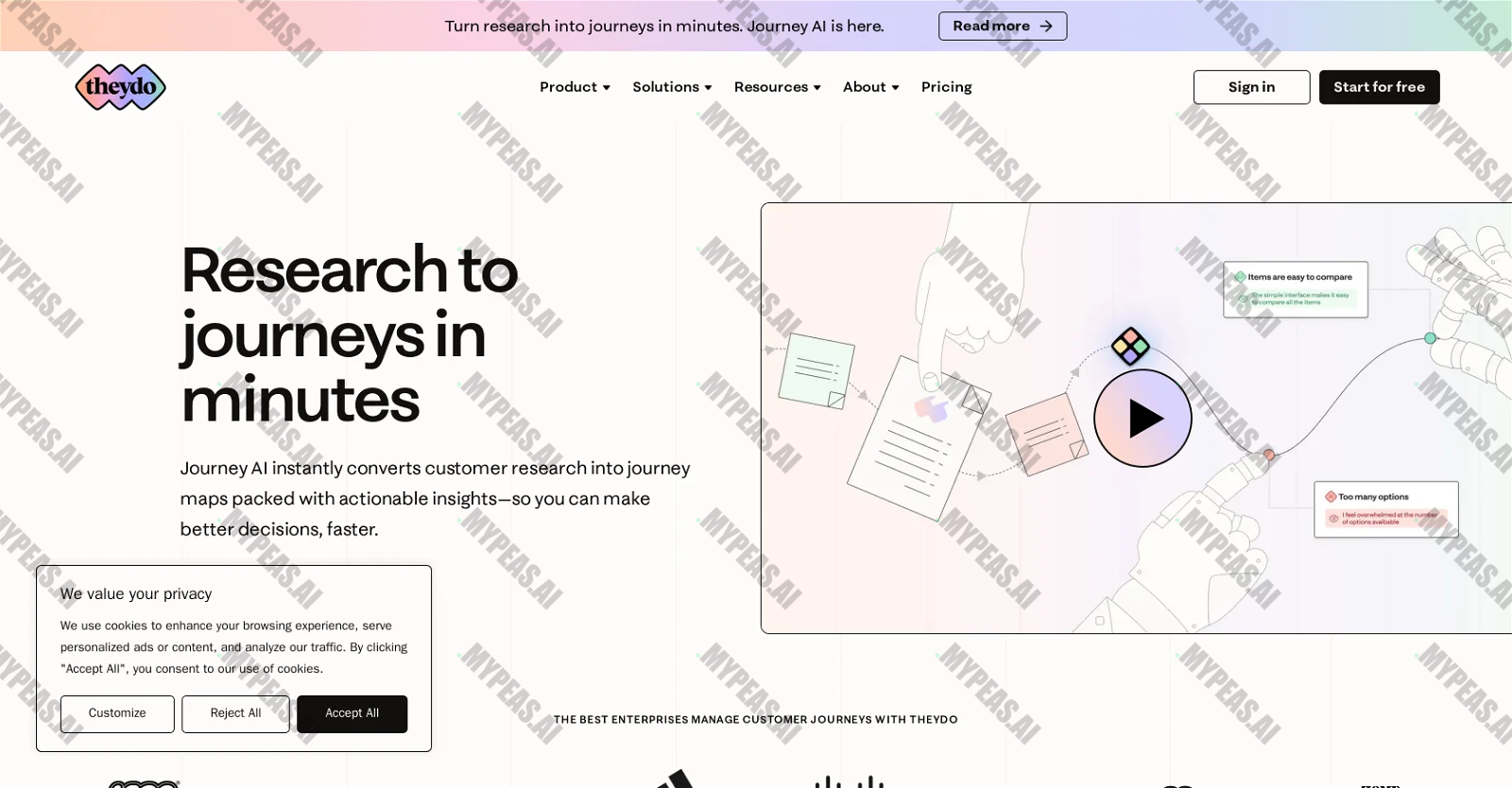 Journey AI by TheyDo screenshot