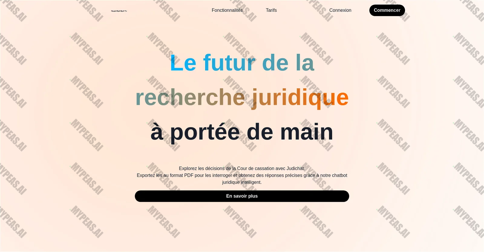 Judichat screenshot