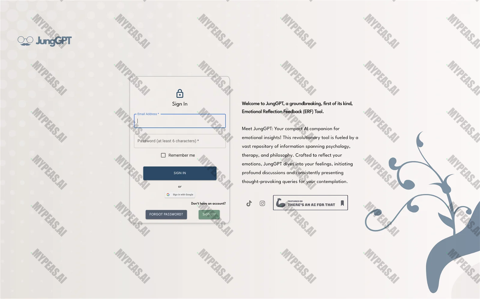 JungGPT screenshot