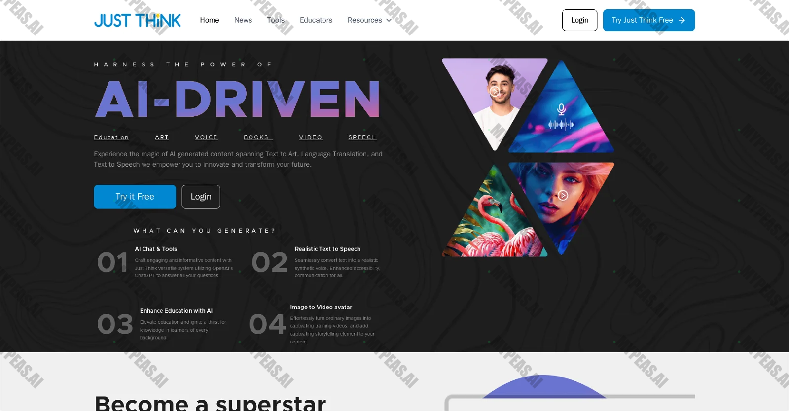 Just Think screenshot