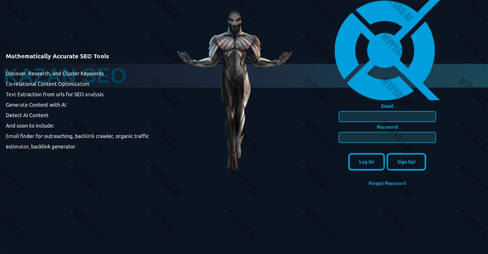 Kazan SEO screenshot