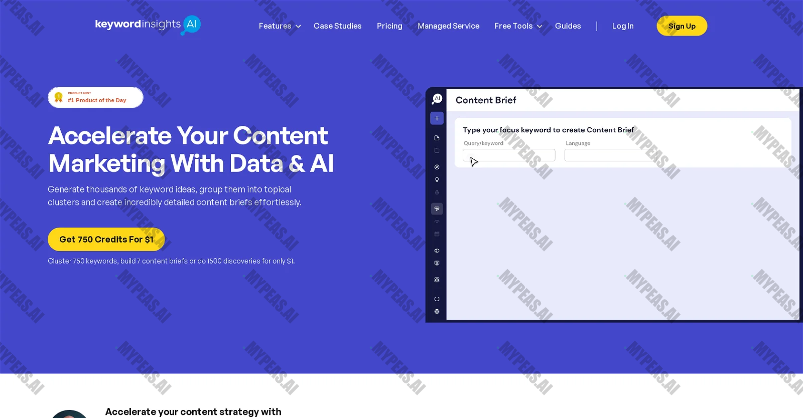 Keyword Insights screenshot