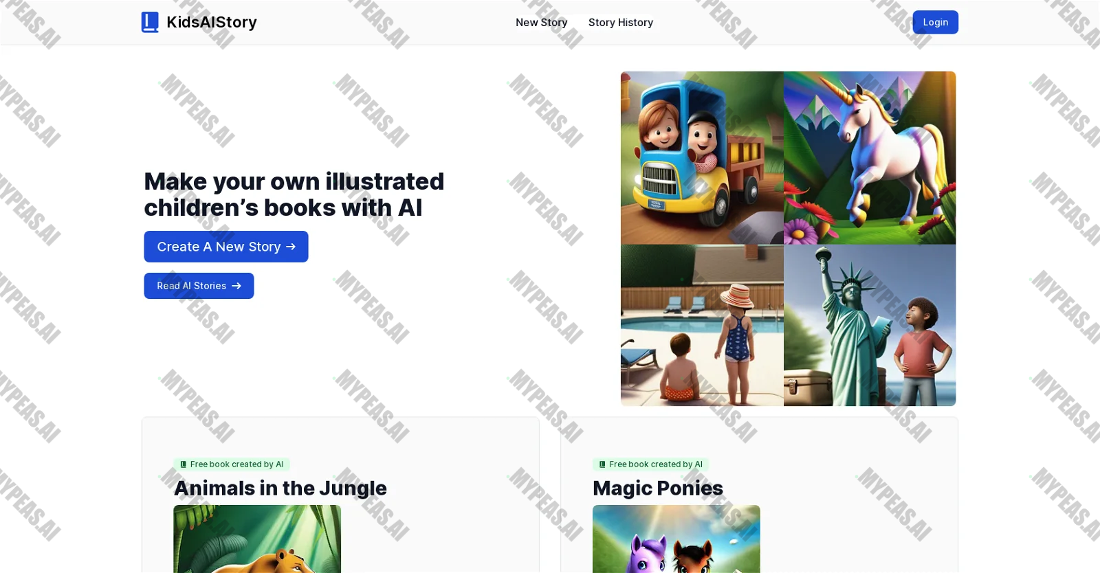 KidsAIStory screenshot