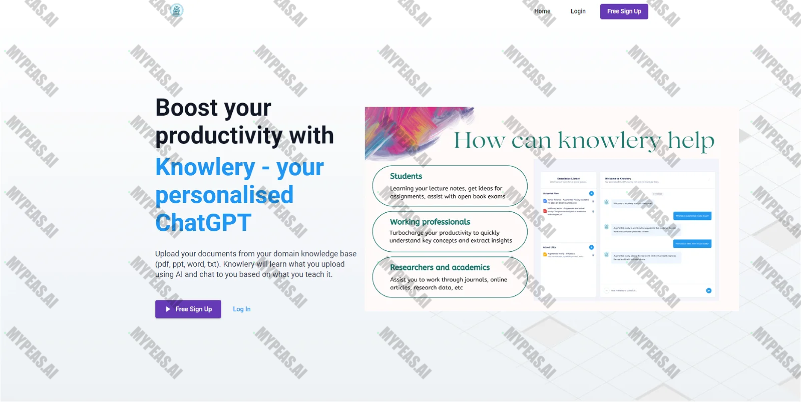 Knowlery screenshot