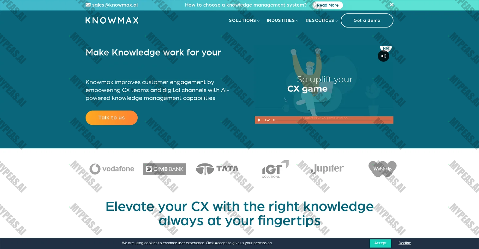 Knowmax screenshot