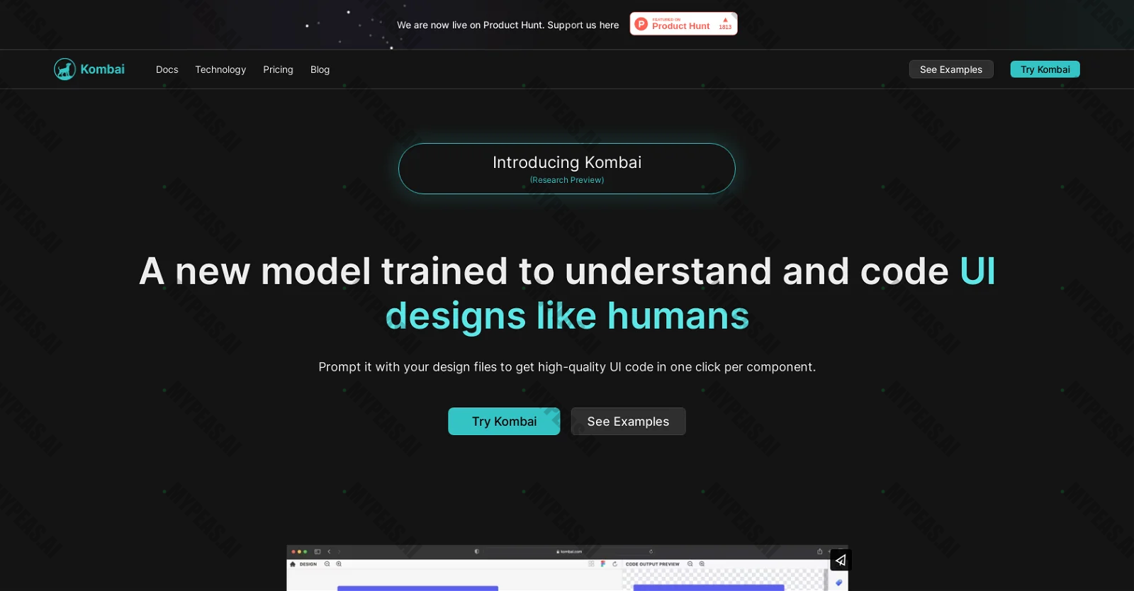 Kombai screenshot