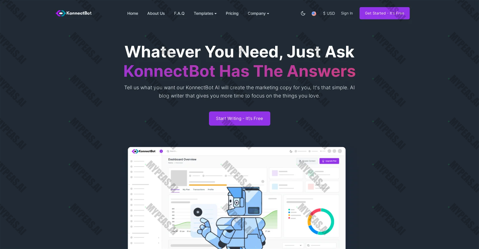 KonnectBot screenshot