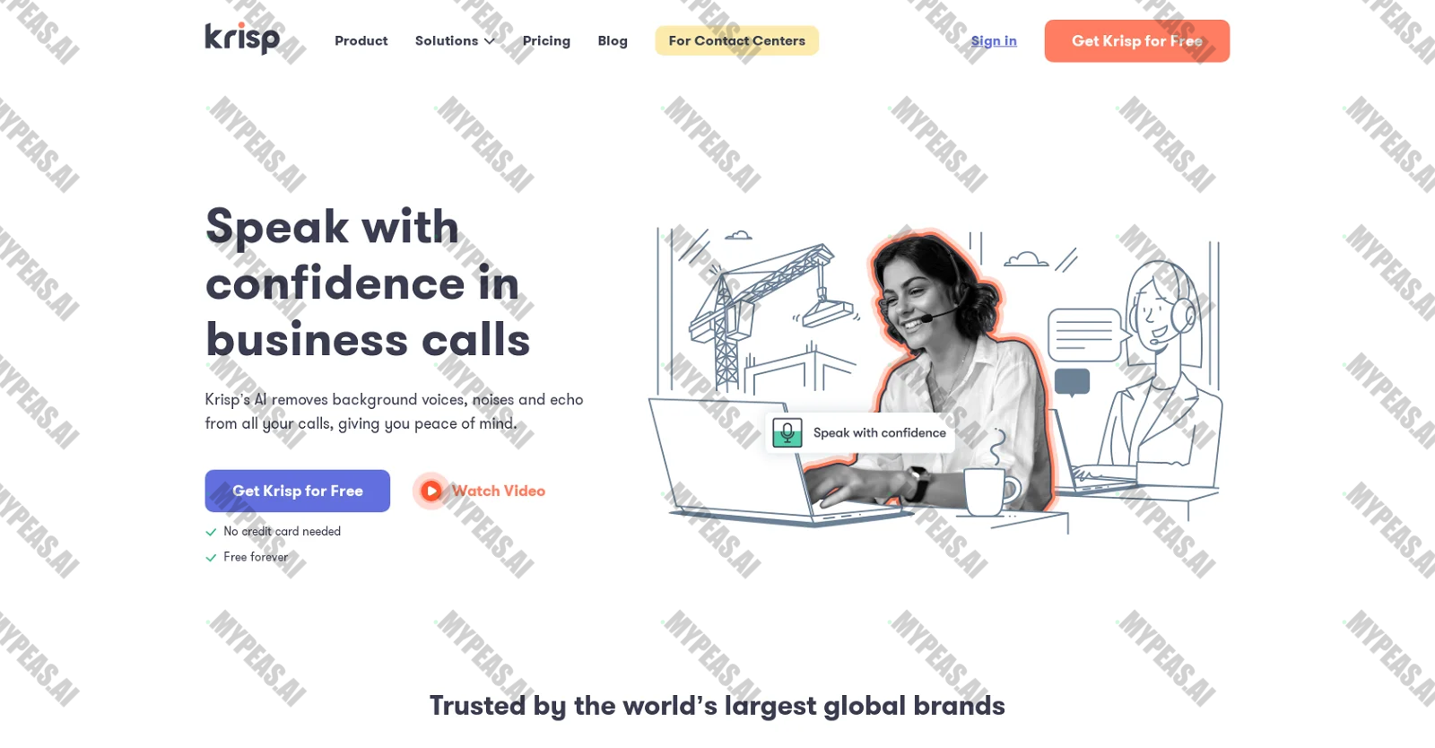 Krisp screenshot