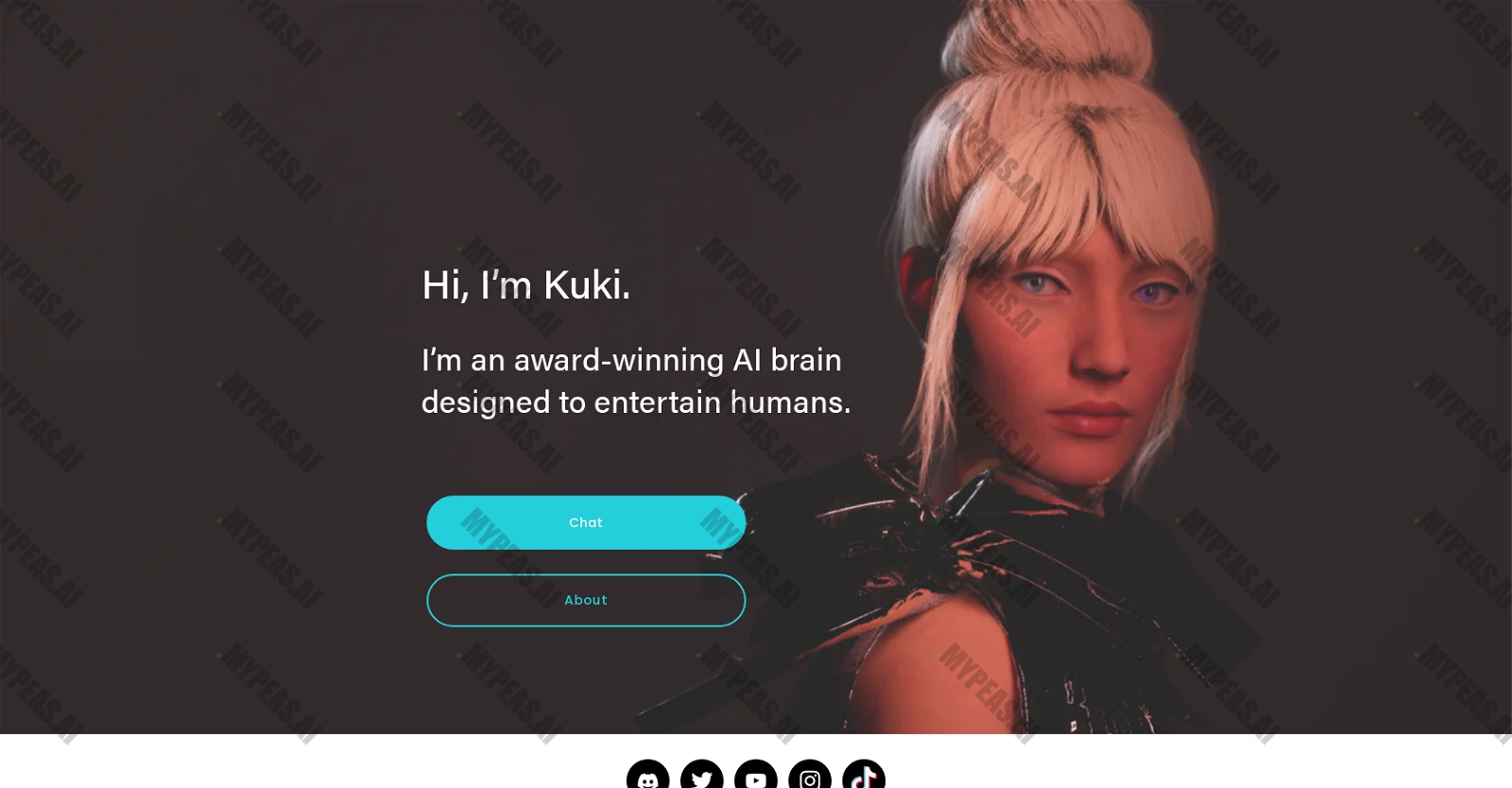 Kuki AI screenshot