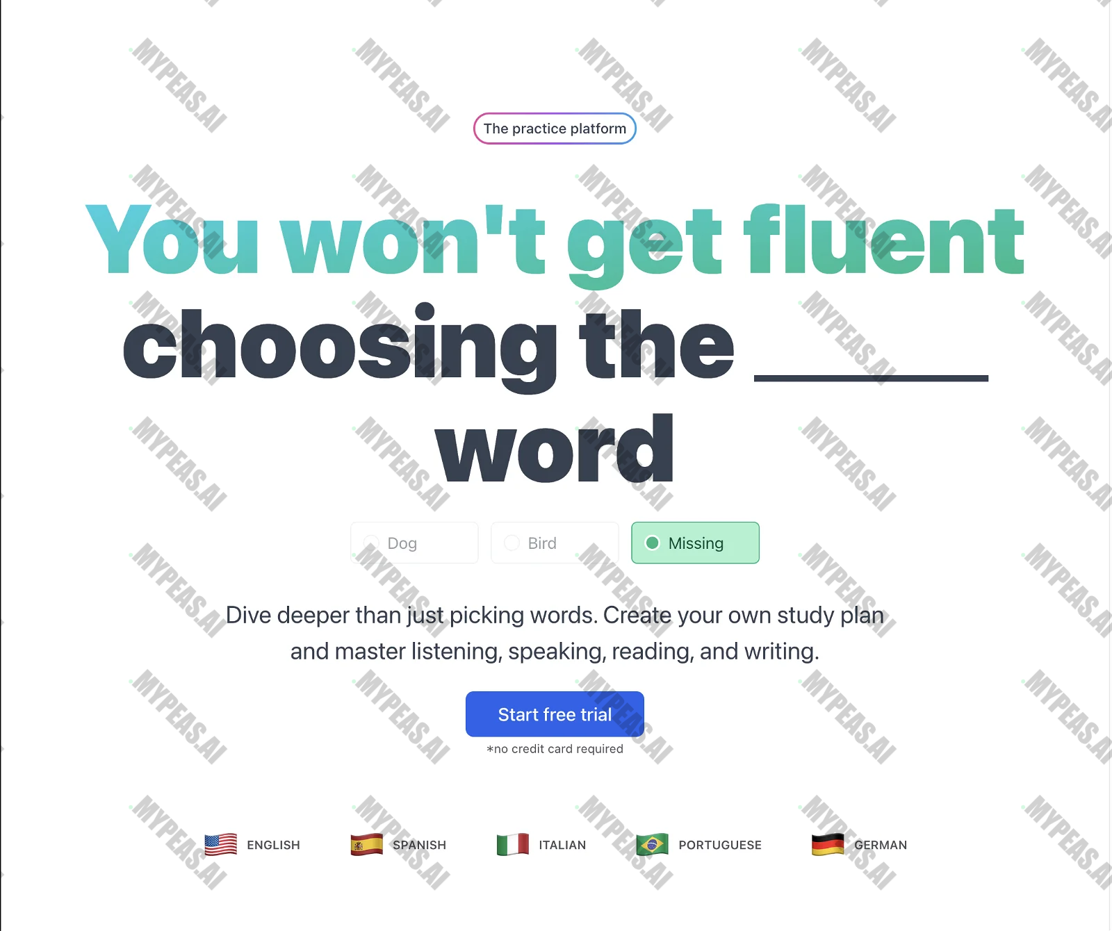 Languate screenshot