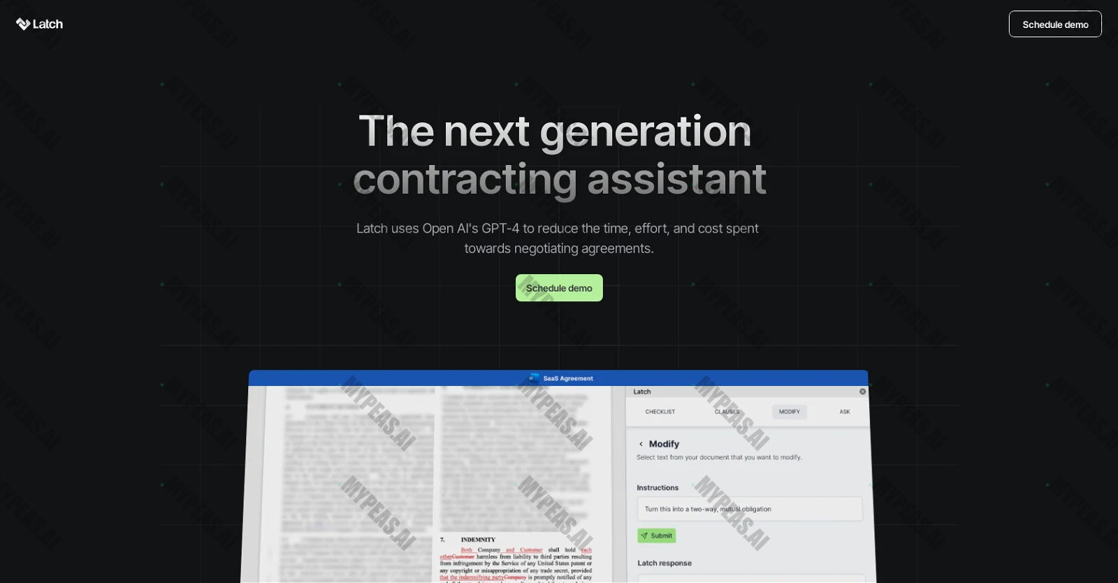 Latch screenshot