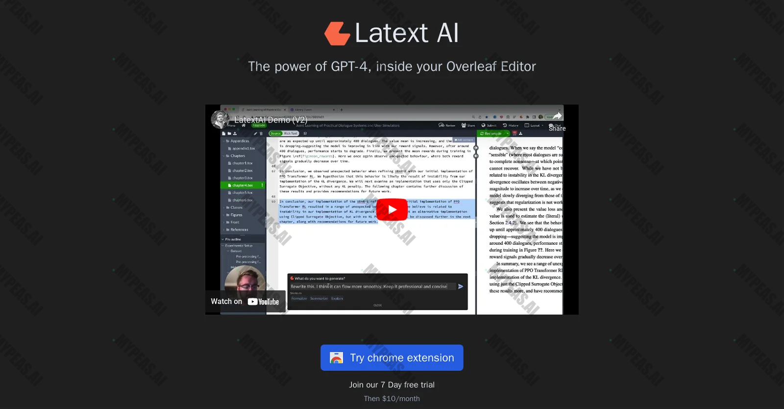 LatextAI screenshot
