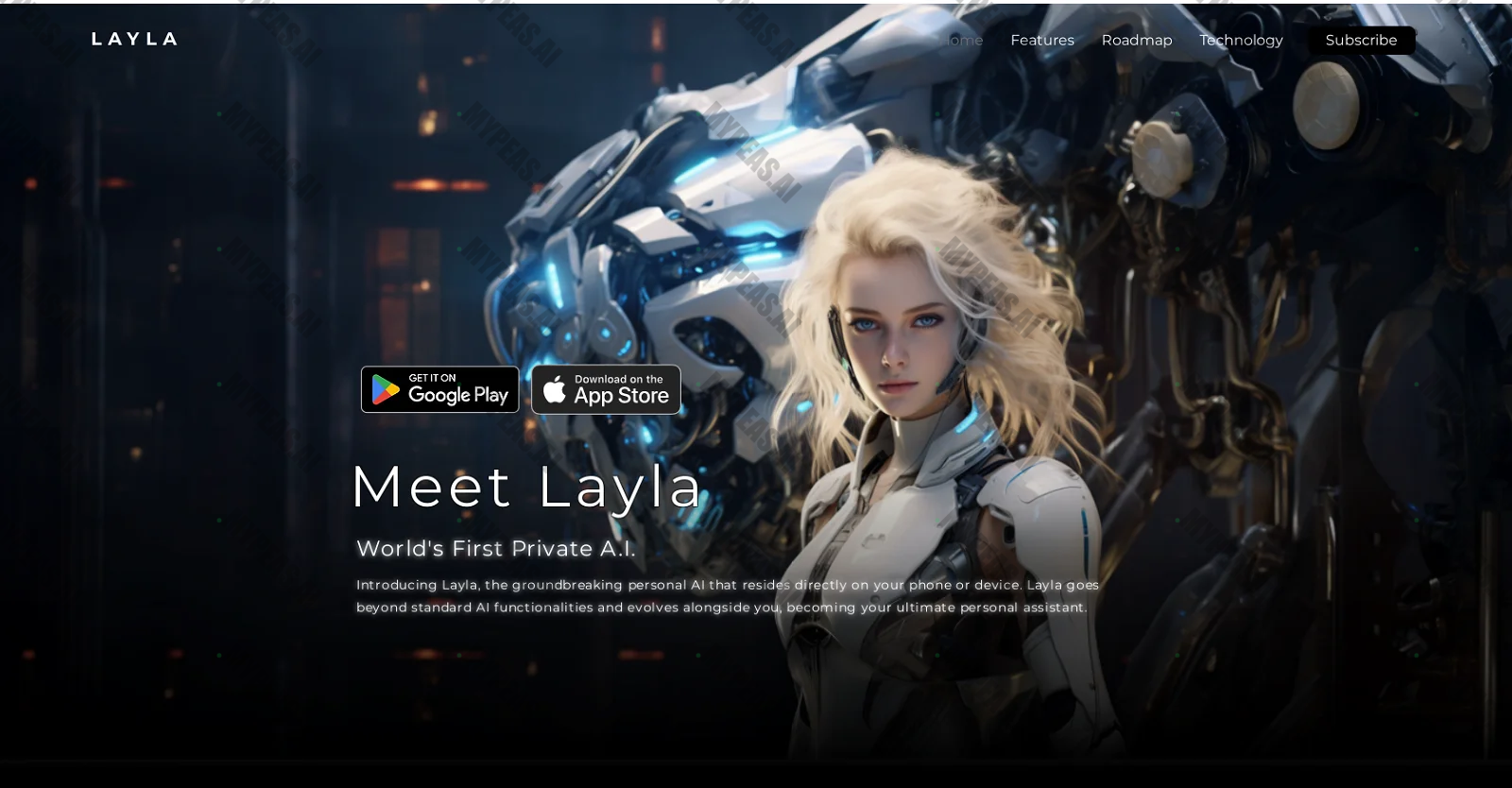 Layla screenshot