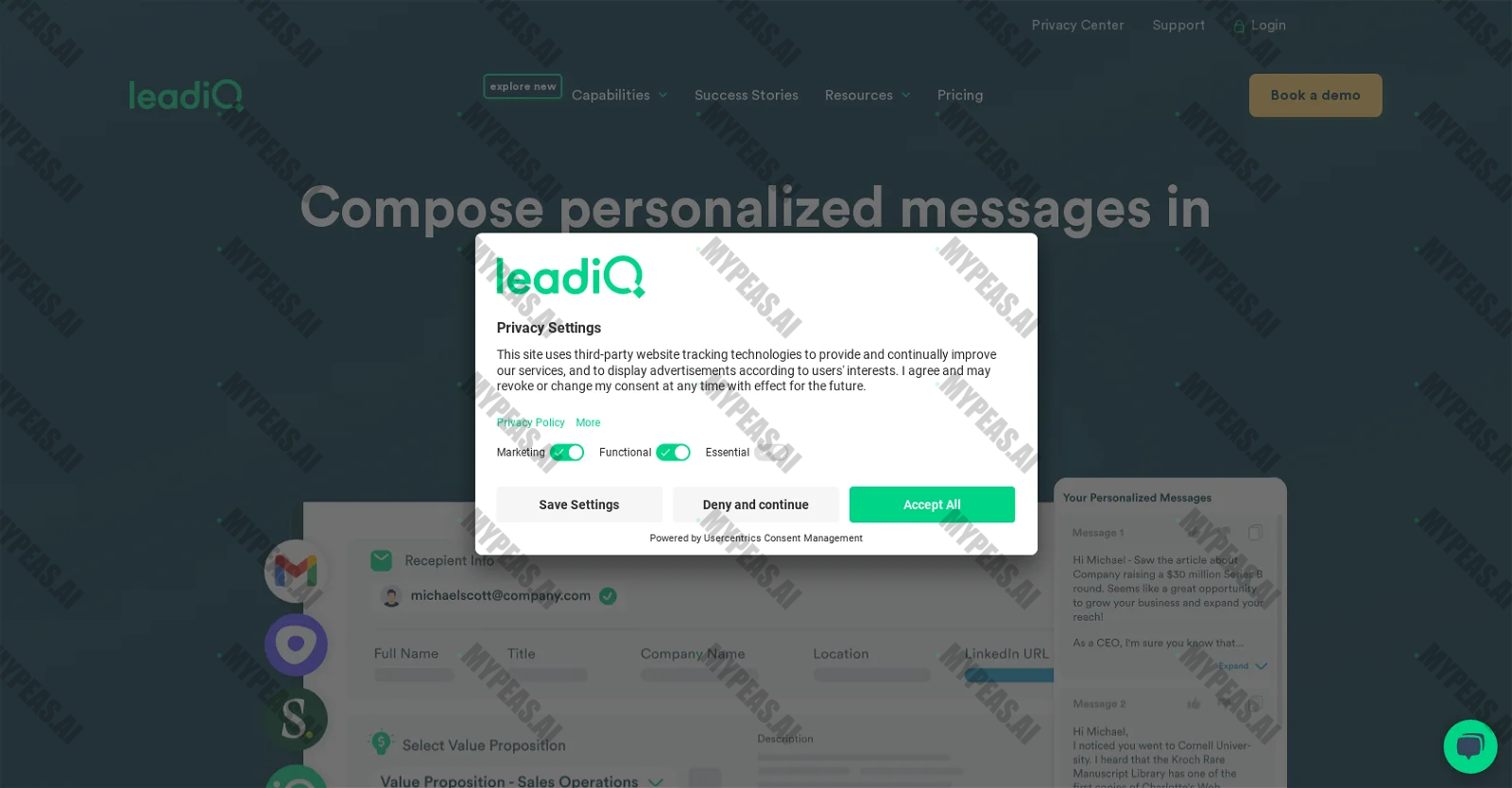 LeadIQ screenshot