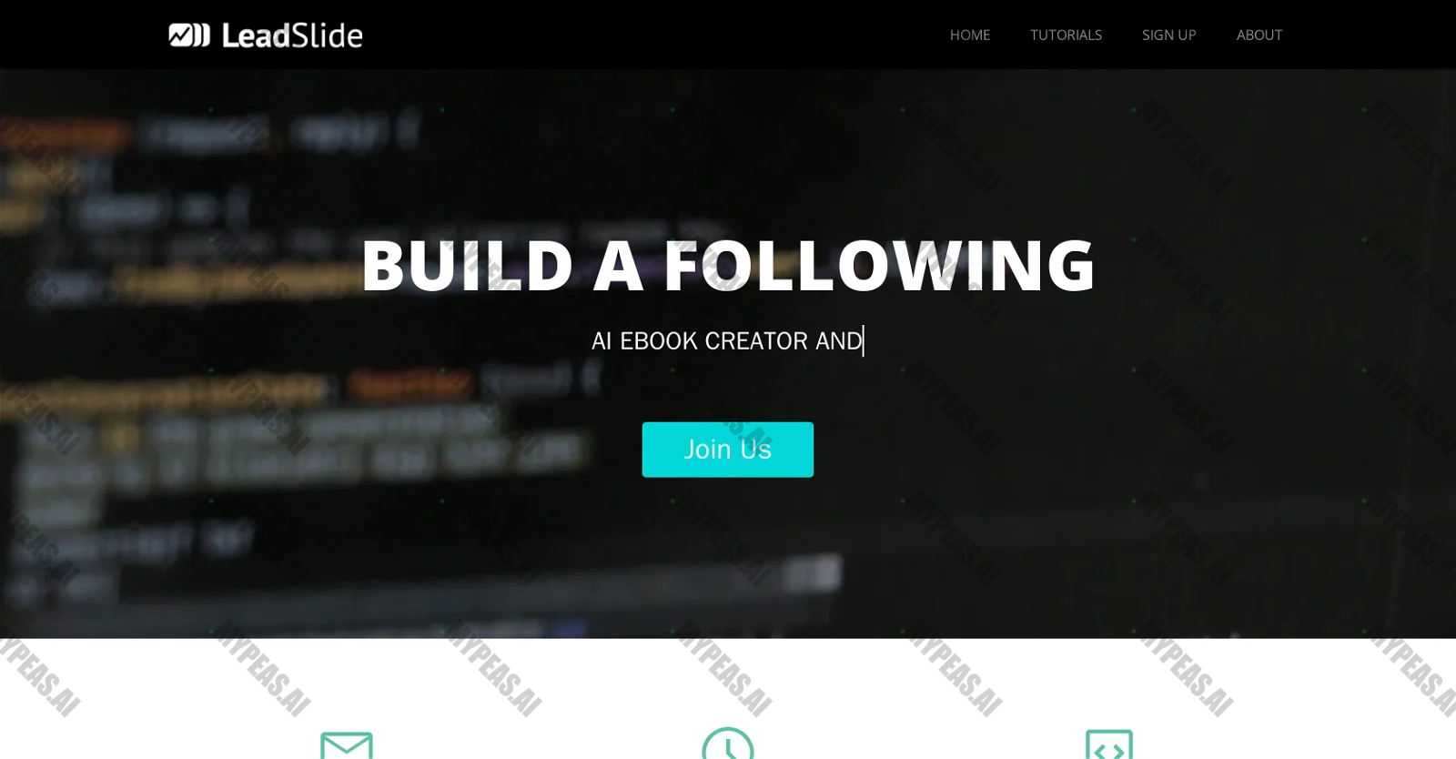 Leadslide screenshot