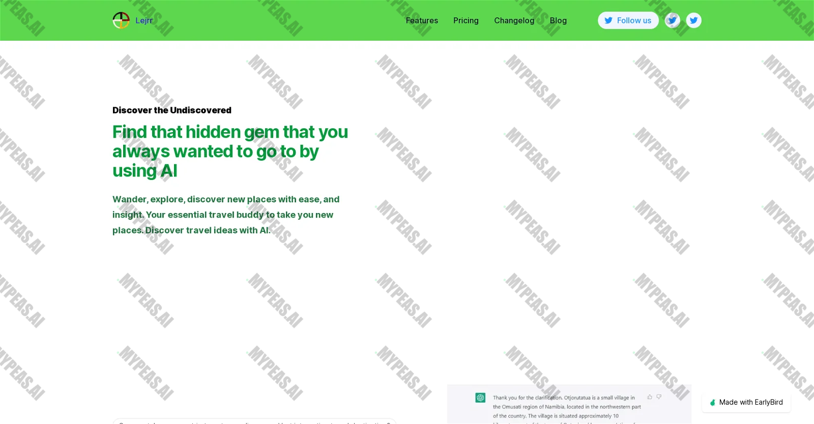 Lejrr screenshot