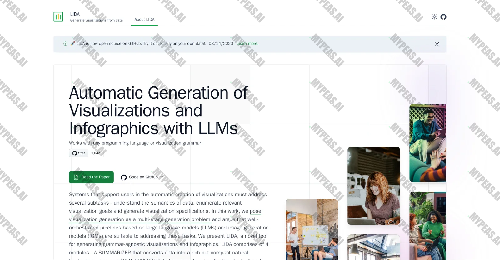 LIDA screenshot