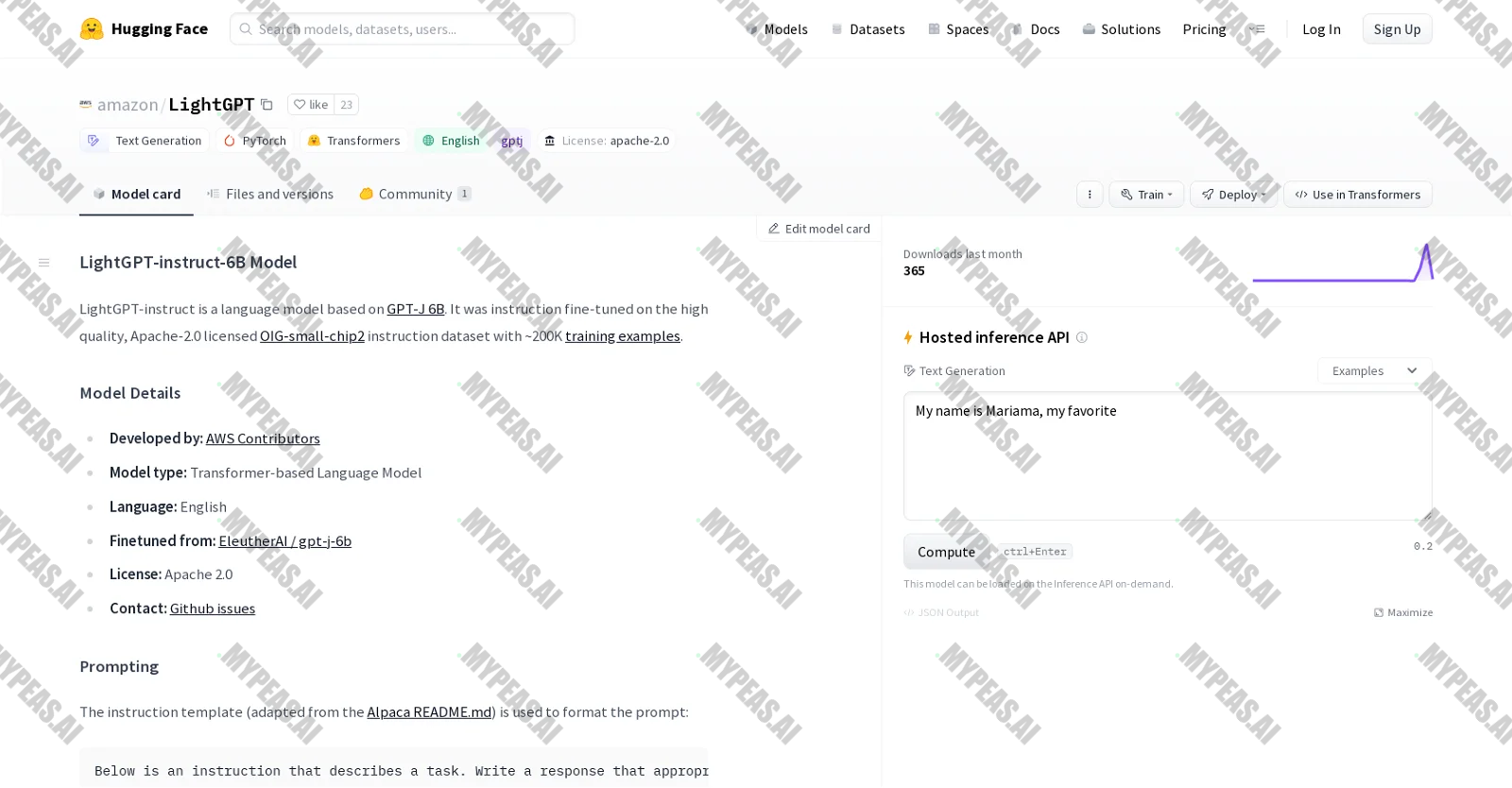 LightGPT screenshot