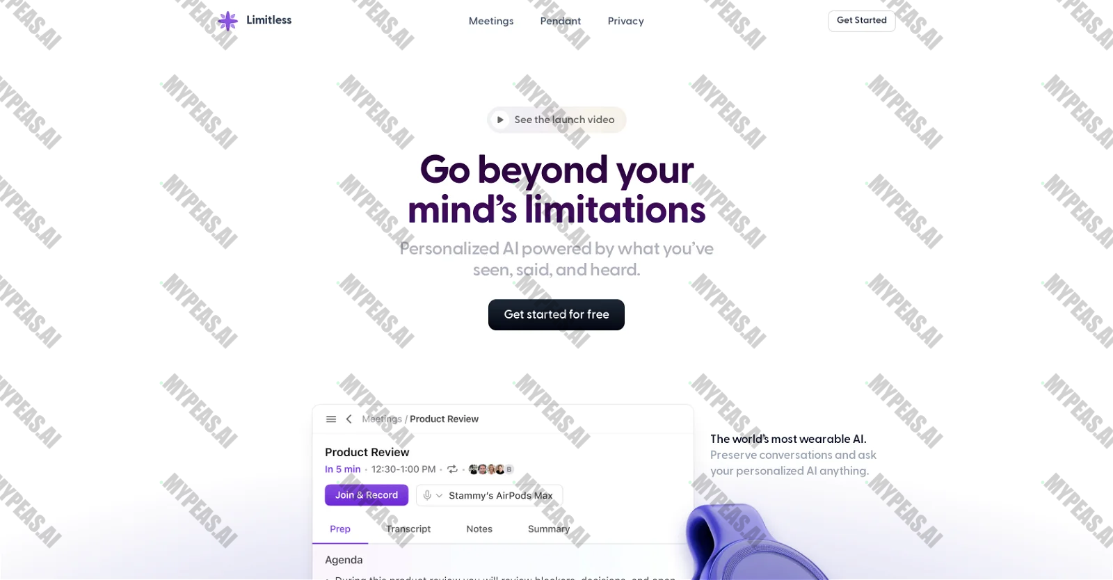 Limitless screenshot