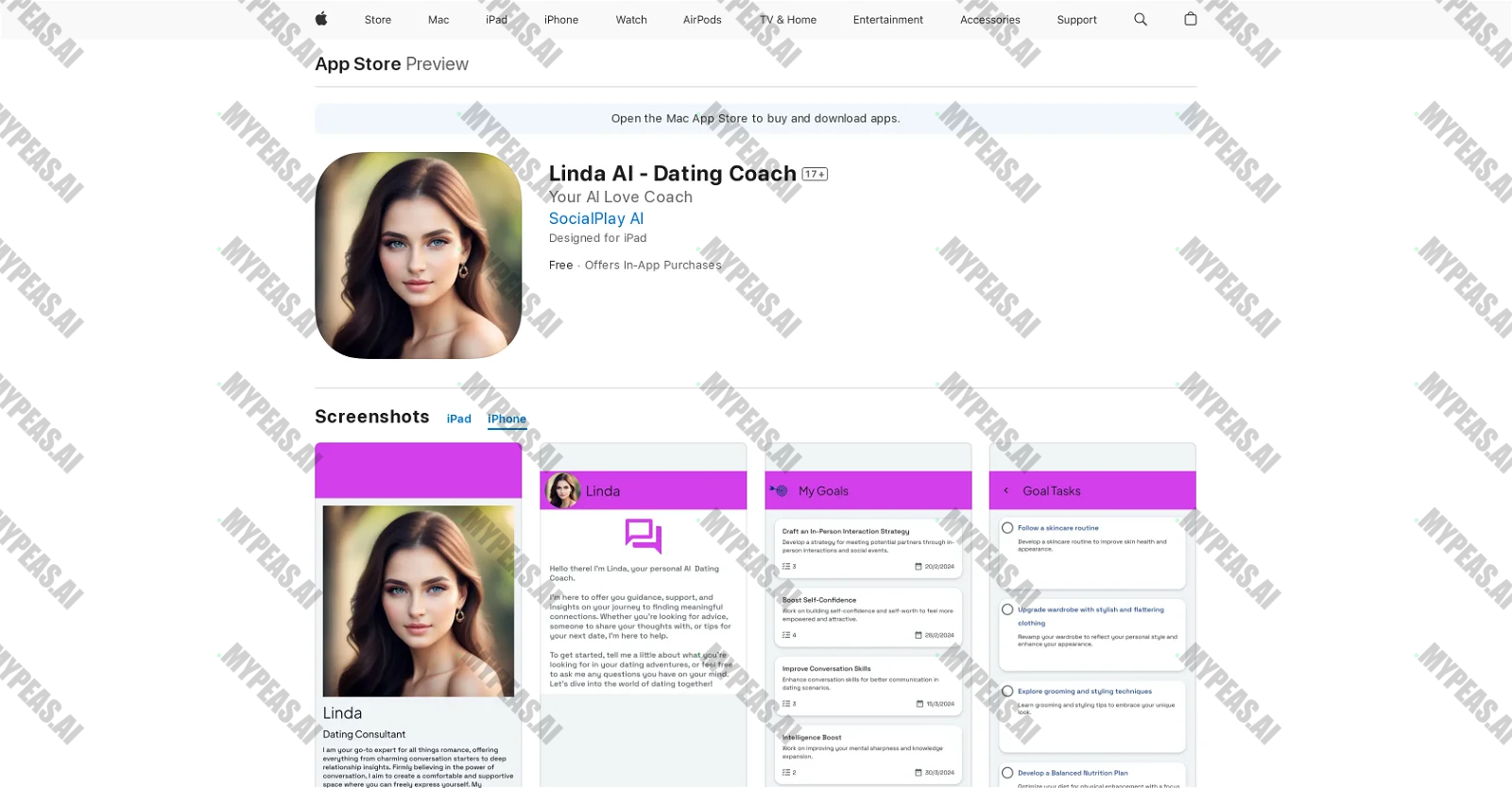 Linda AI screenshot