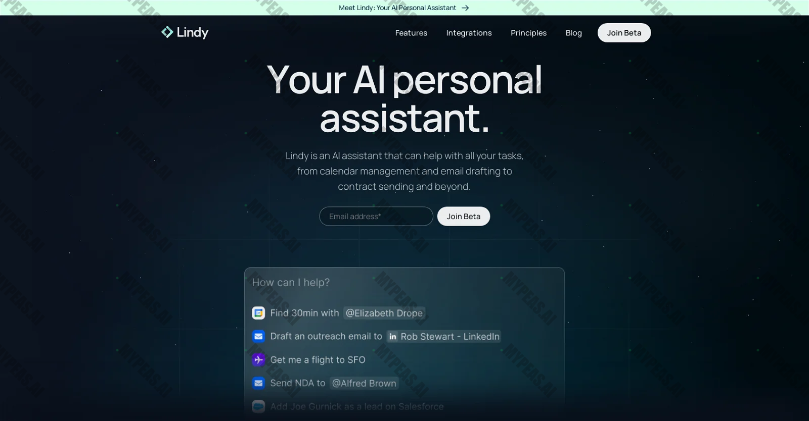 Lindy screenshot