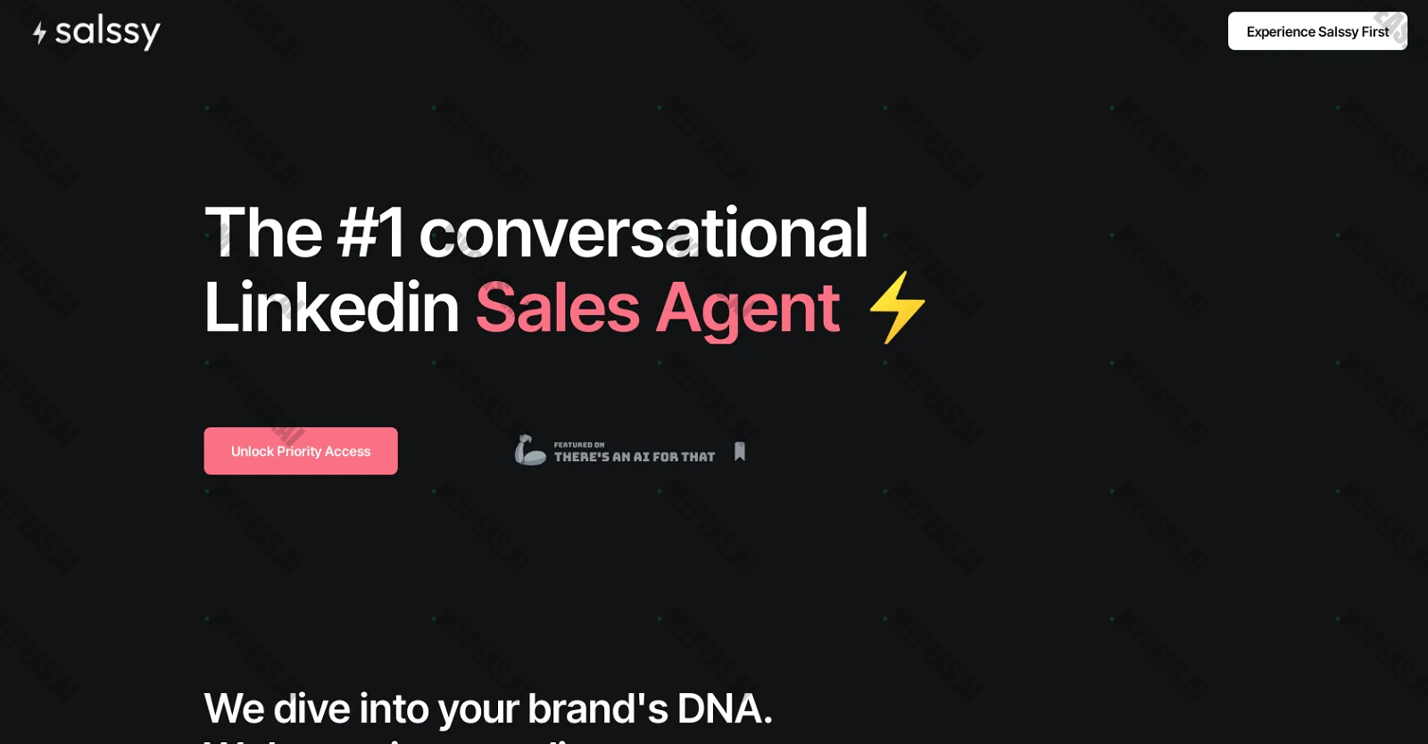 Linkedin AI SalesAgent screenshot