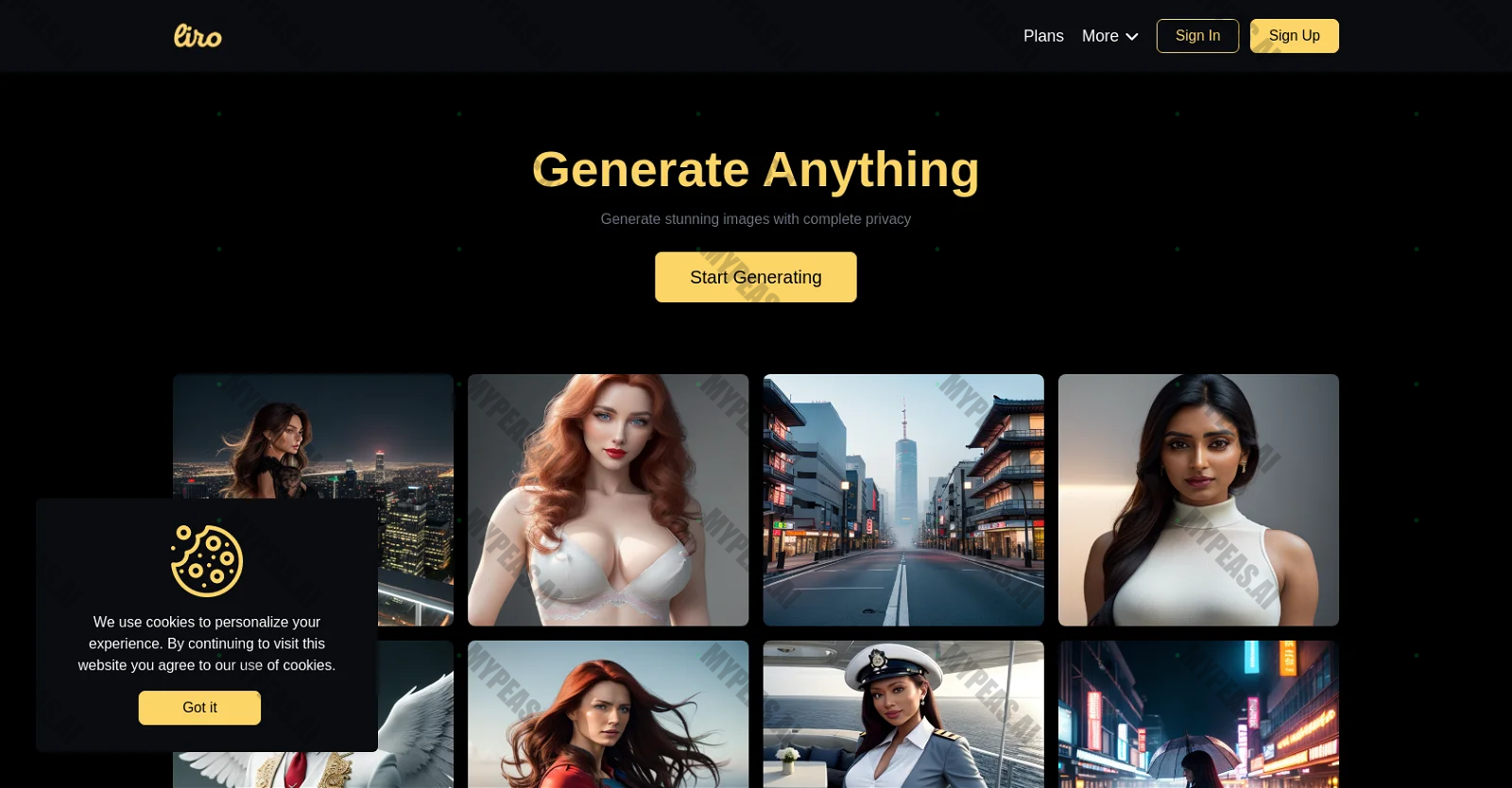 Liro.ai screenshot