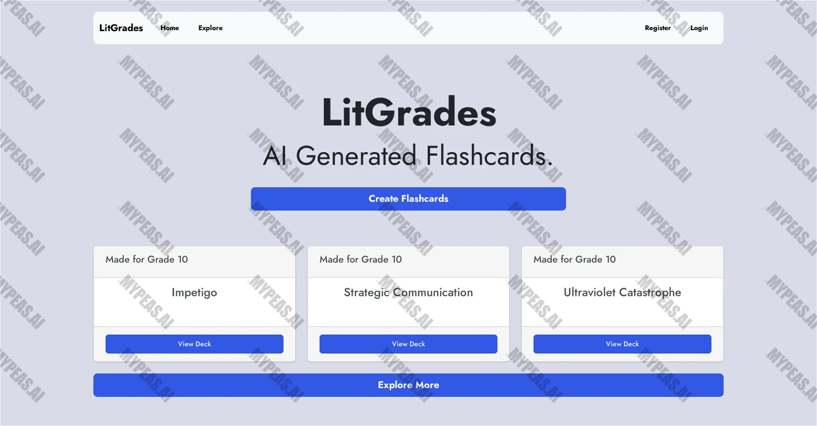 LitGrades screenshot