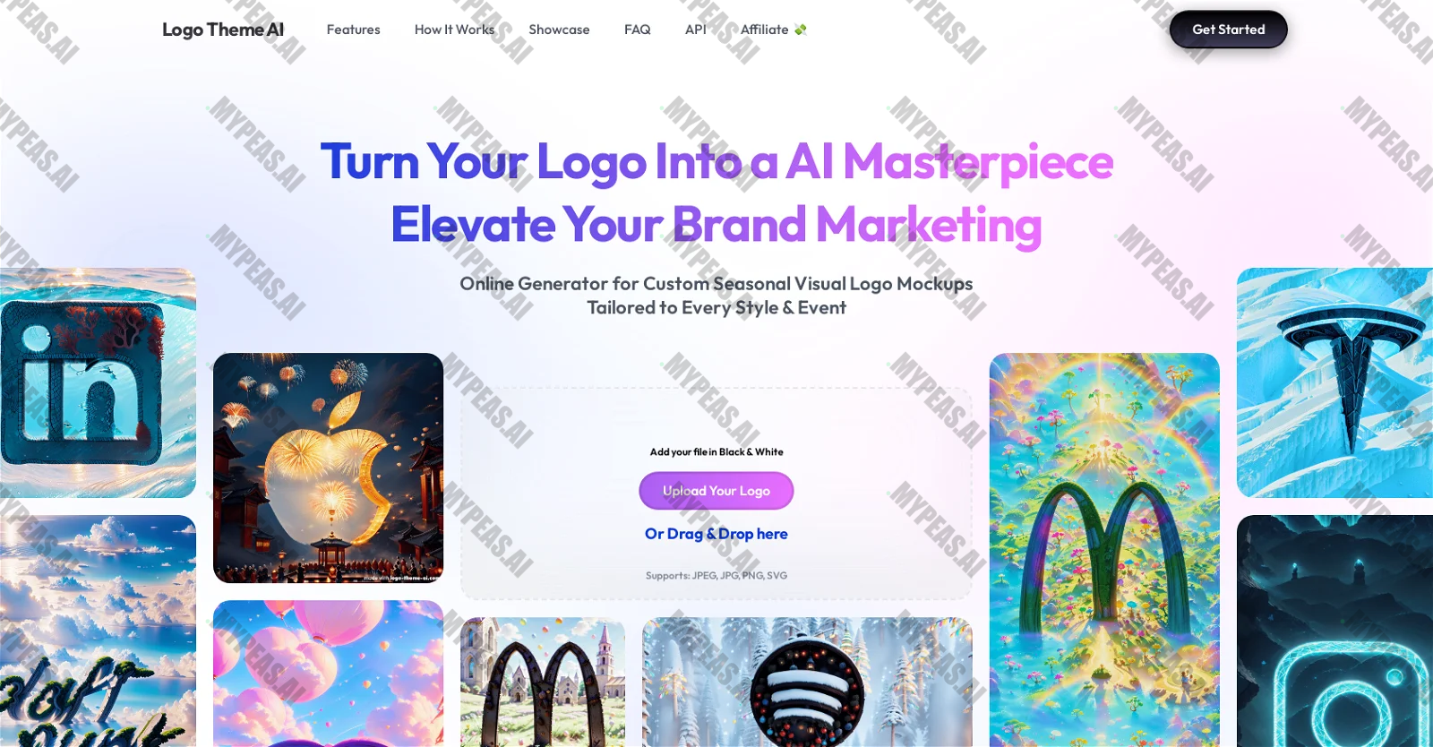 LOGO Theme AI screenshot