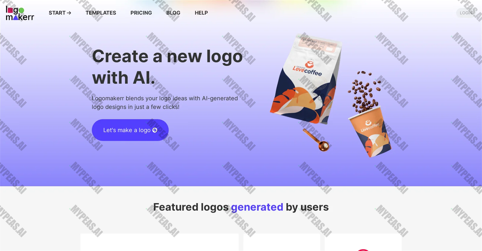Logomakerr screenshot