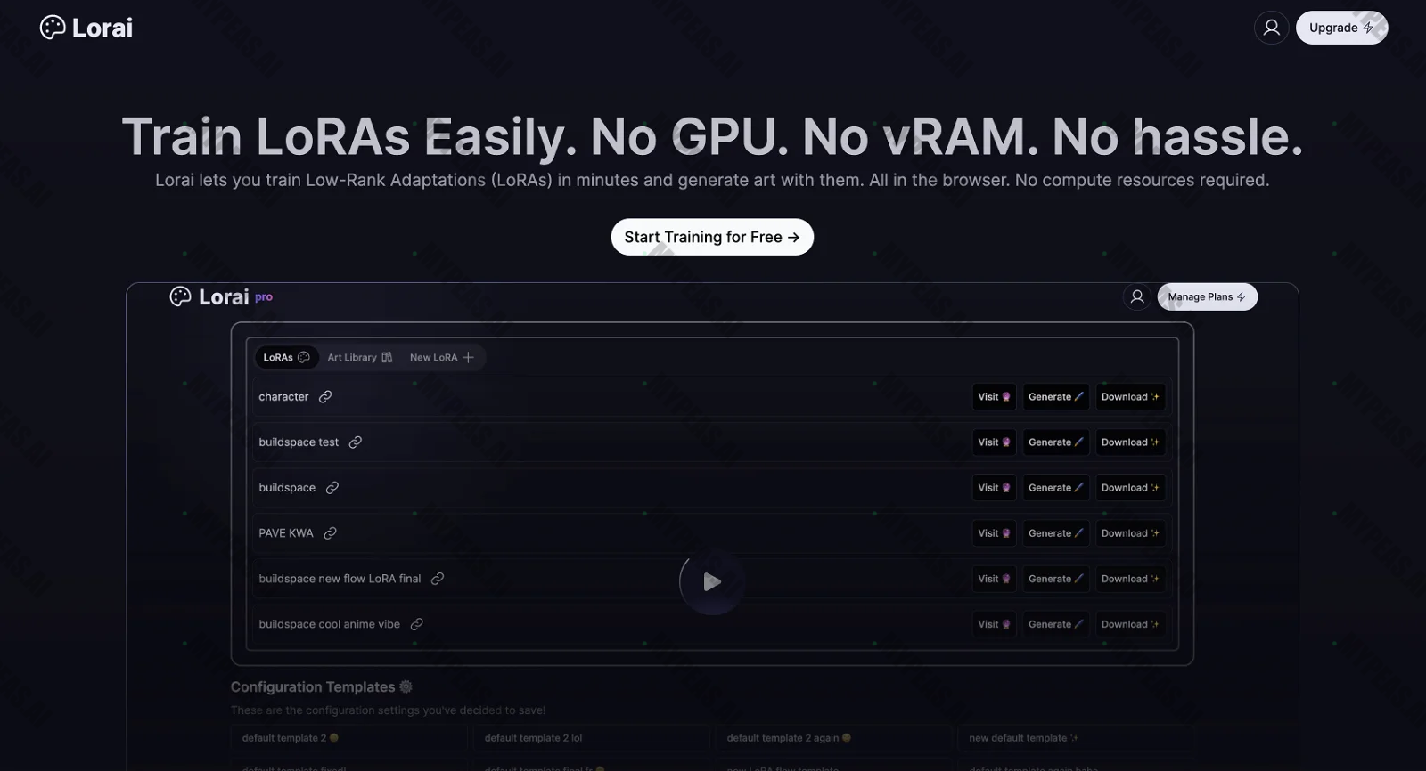 Lorai screenshot
