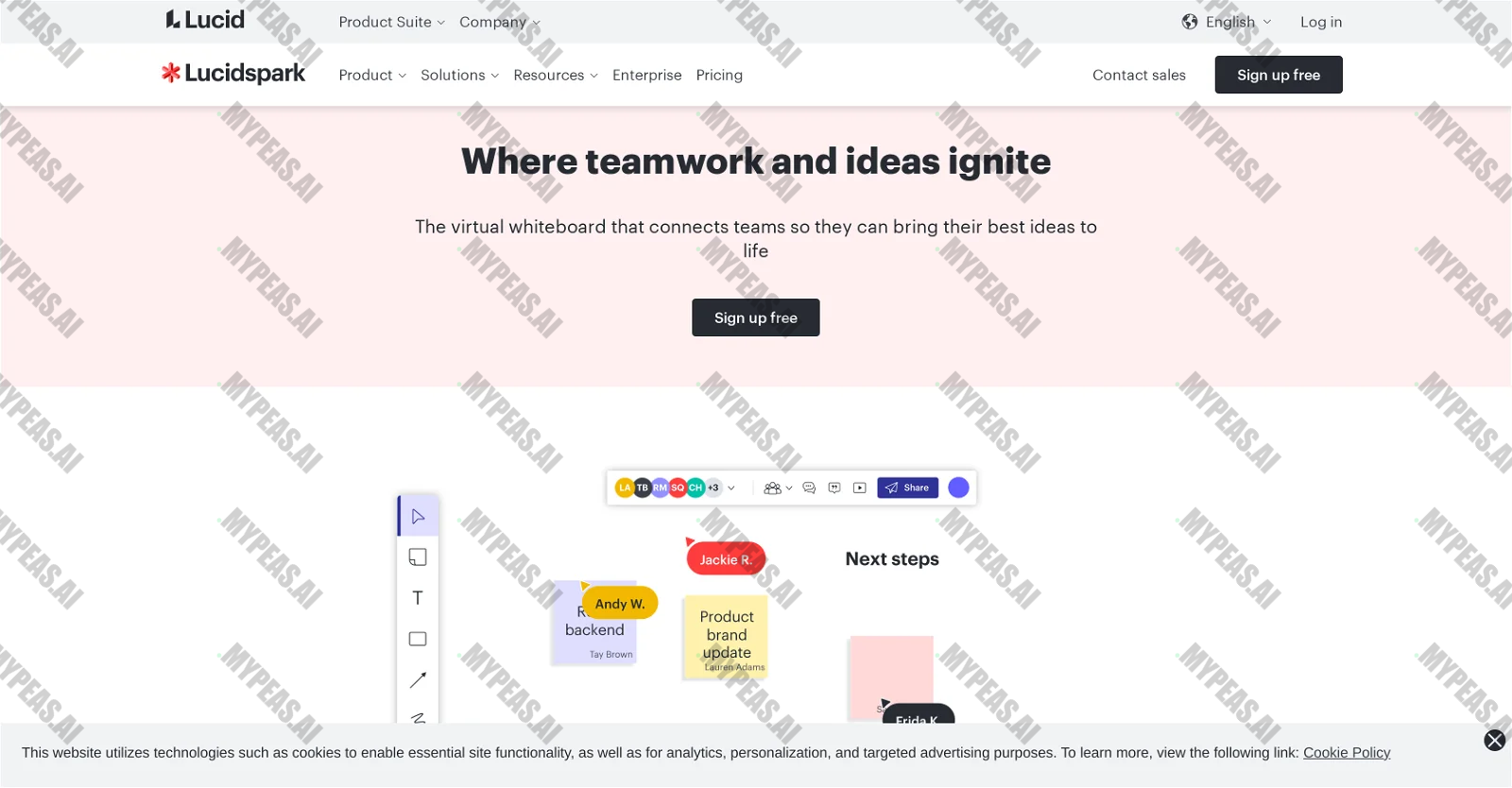 Lucidspark screenshot