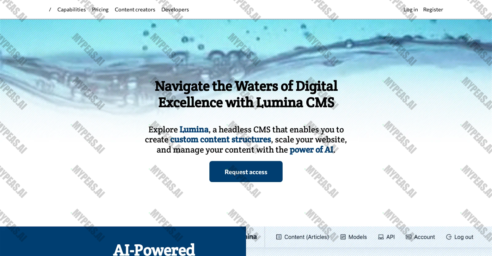 Lumina tools screenshot