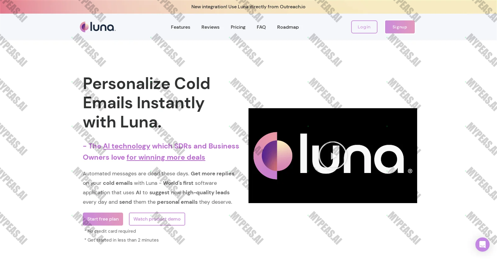 Luna screenshot