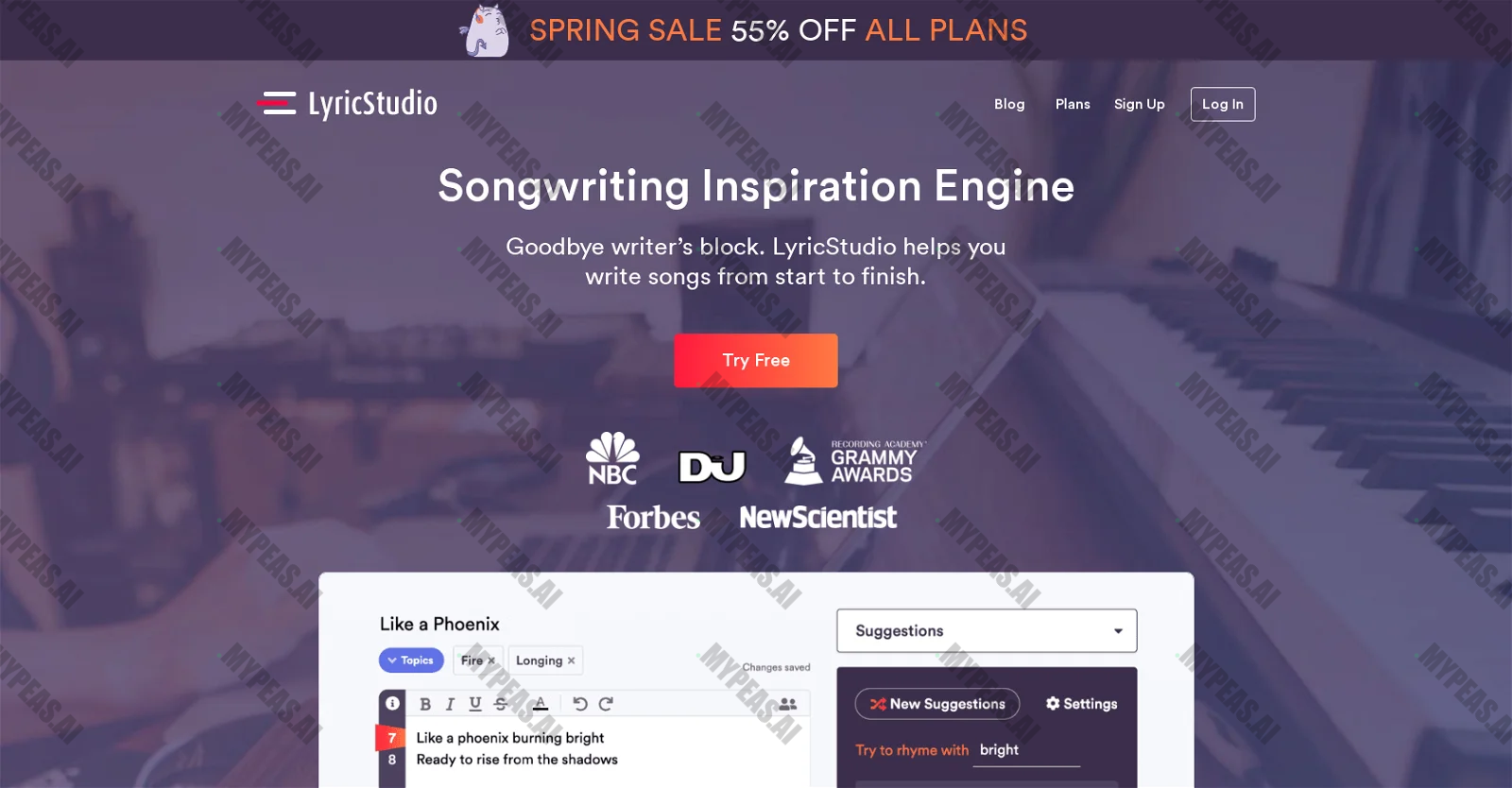 Lyric Studio screenshot
