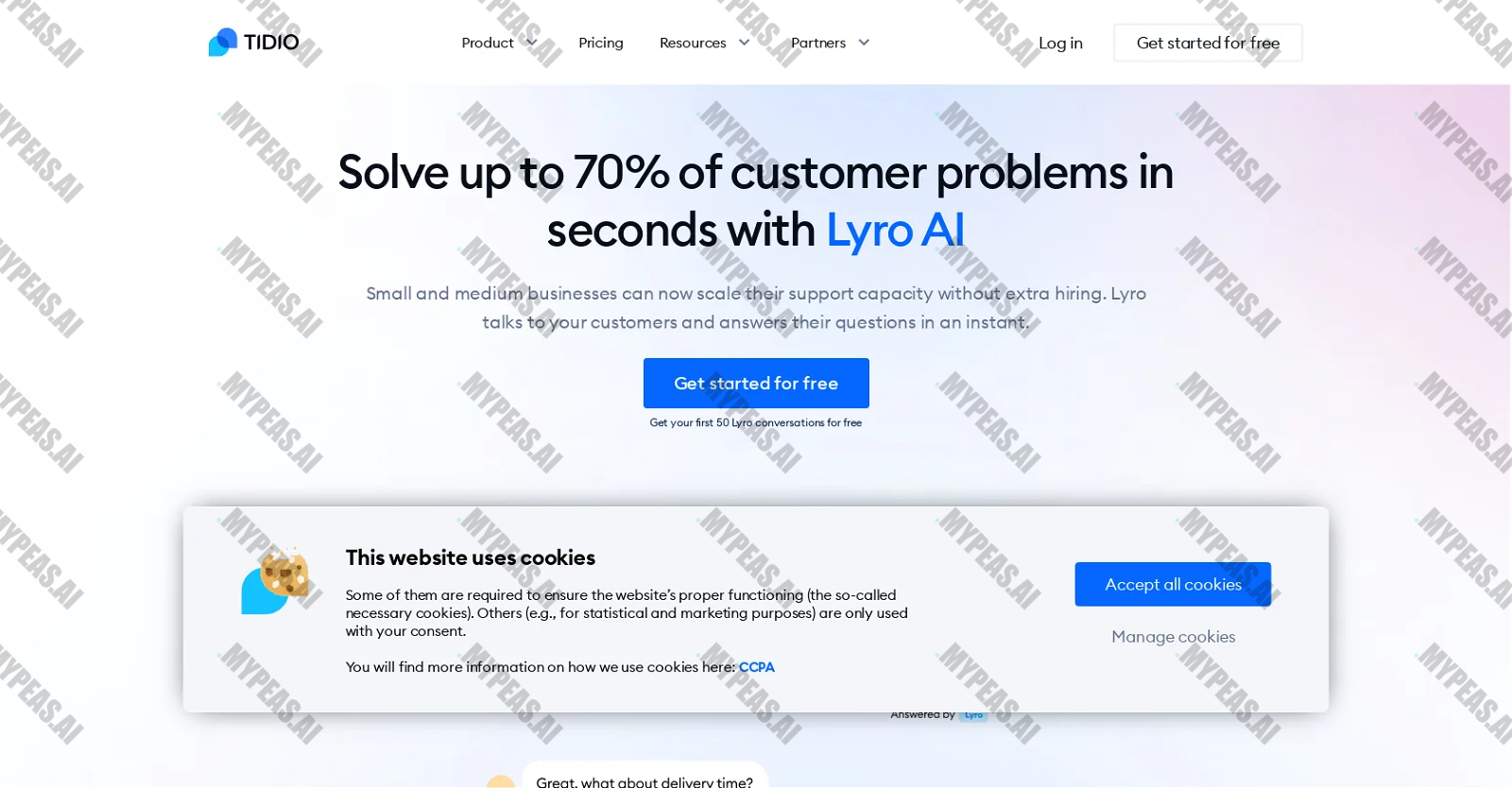 Lyro screenshot