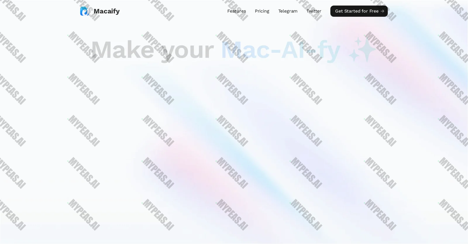 Macaify screenshot