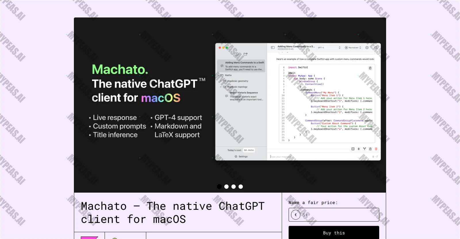 Machato screenshot